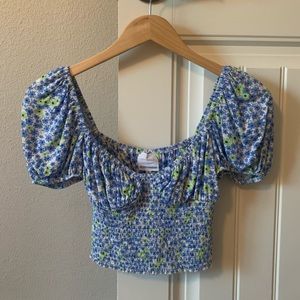 Skylar + Madison Floral Top